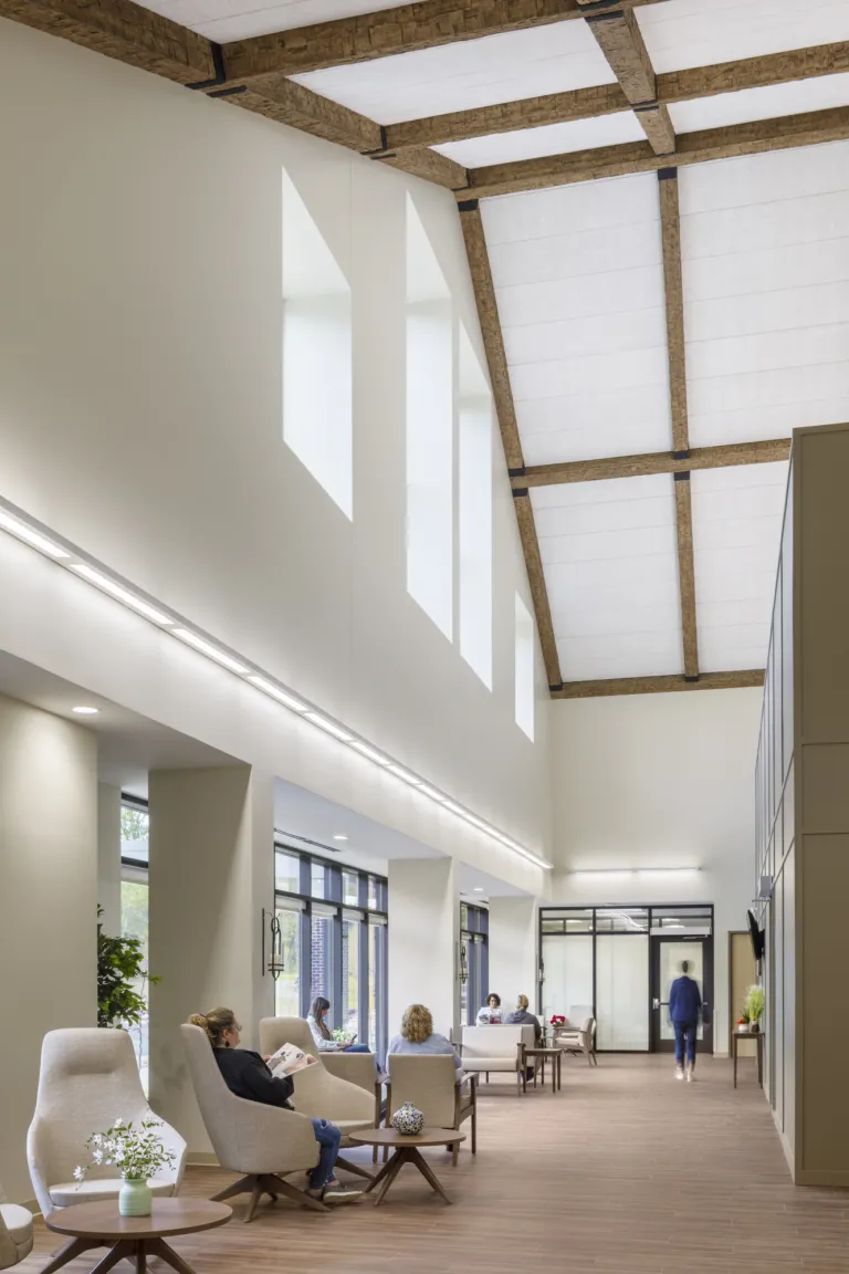 lobby area atrium