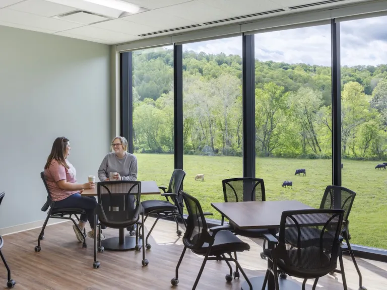 staff break area